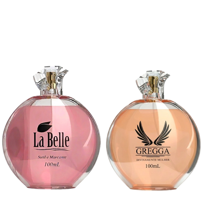 Kit Perfume Feminino 2 Fragrâncias 100ml – Escolha o Seu Estilo