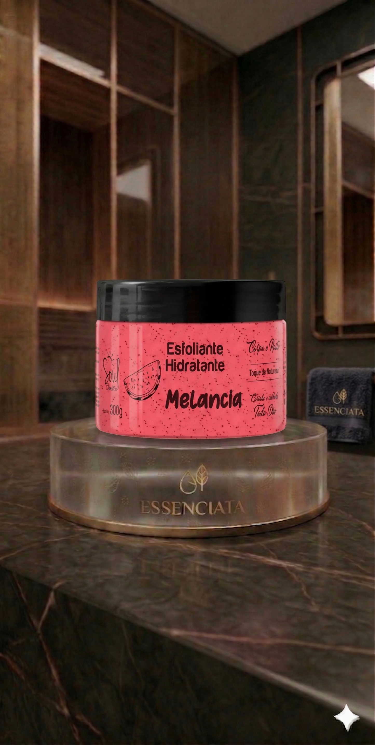 Esfoliante Hidratante melancia – Pele Macia, Cheirosa e Renovada