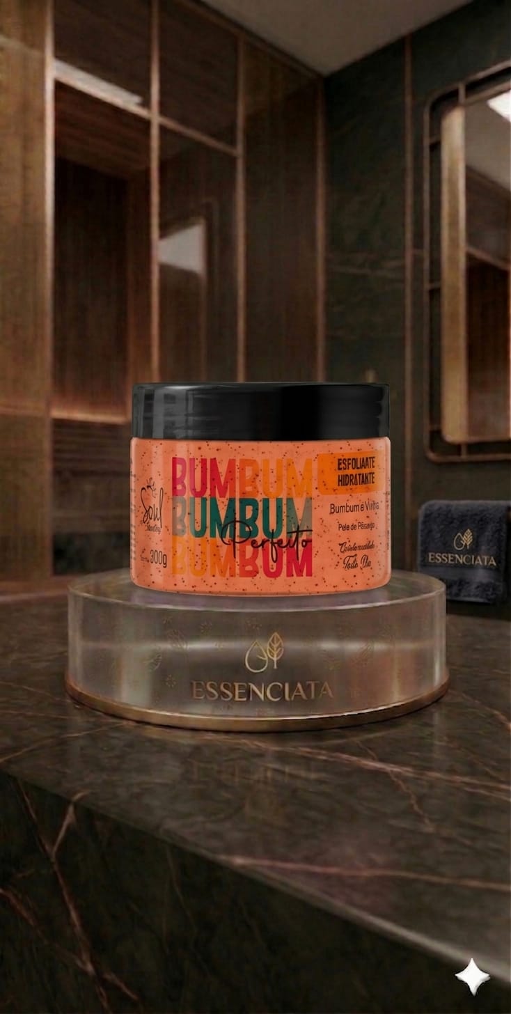 Esfoliante Hidratante bumbum– Pele Macia, Cheirosa e Renovada
