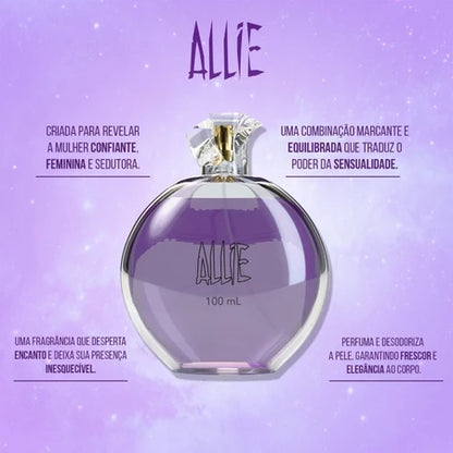 Allie Perfume Feminino 100ml – Marcante, Sensual e Sofisticado