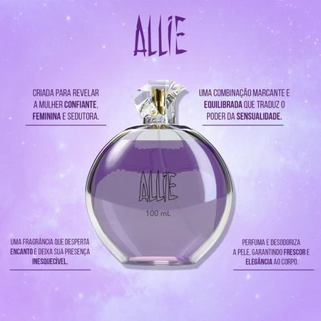 Allie Perfume Feminino 100ml – Marcante, Sensual e Sofisticado
