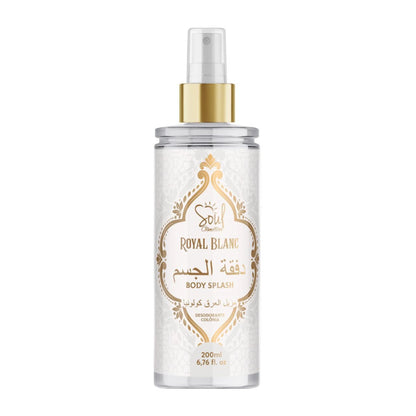 Body Splash Royal Blanc — Desodorante Colônia Árabe 200ml