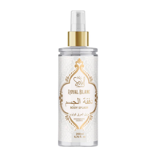 Body Splash Royal Blanc — Desodorante Colônia Árabe 200ml