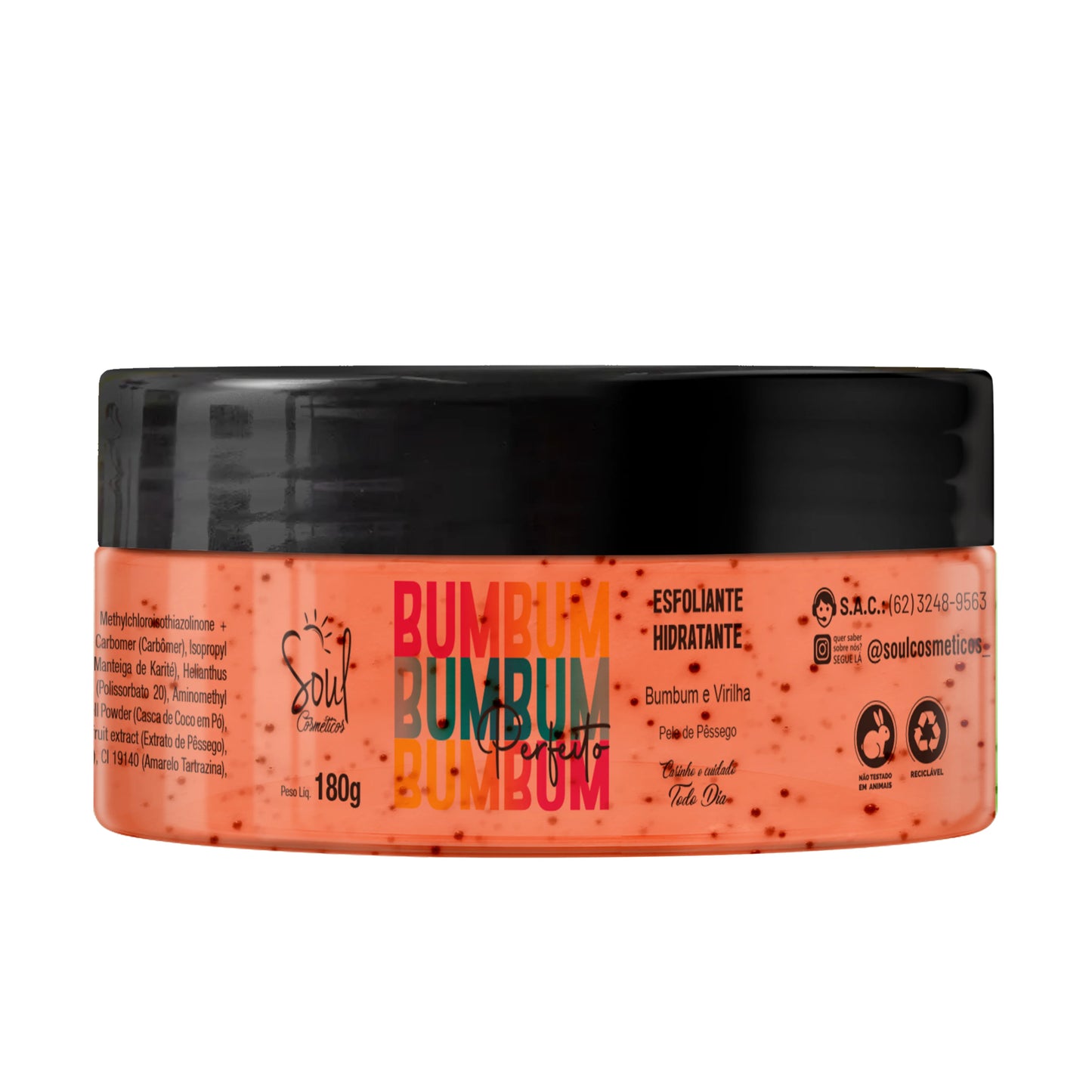 Esfoliante Hidratante bumbum– Pele Macia, Cheirosa e Renovada
