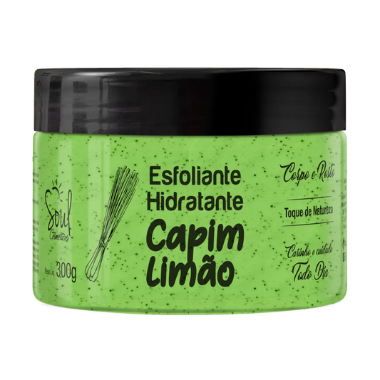 Esfoliante Hidratante capim limao– Pele Macia, Cheirosa e Renovada
