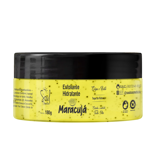Esfoliante Hidratante Maracuja– Pele Macia, Cheirosa e Renovada