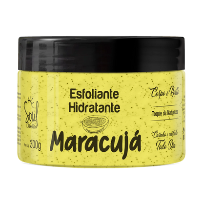 Esfoliante Hidratante Maracuja– Pele Macia, Cheirosa e Renovada