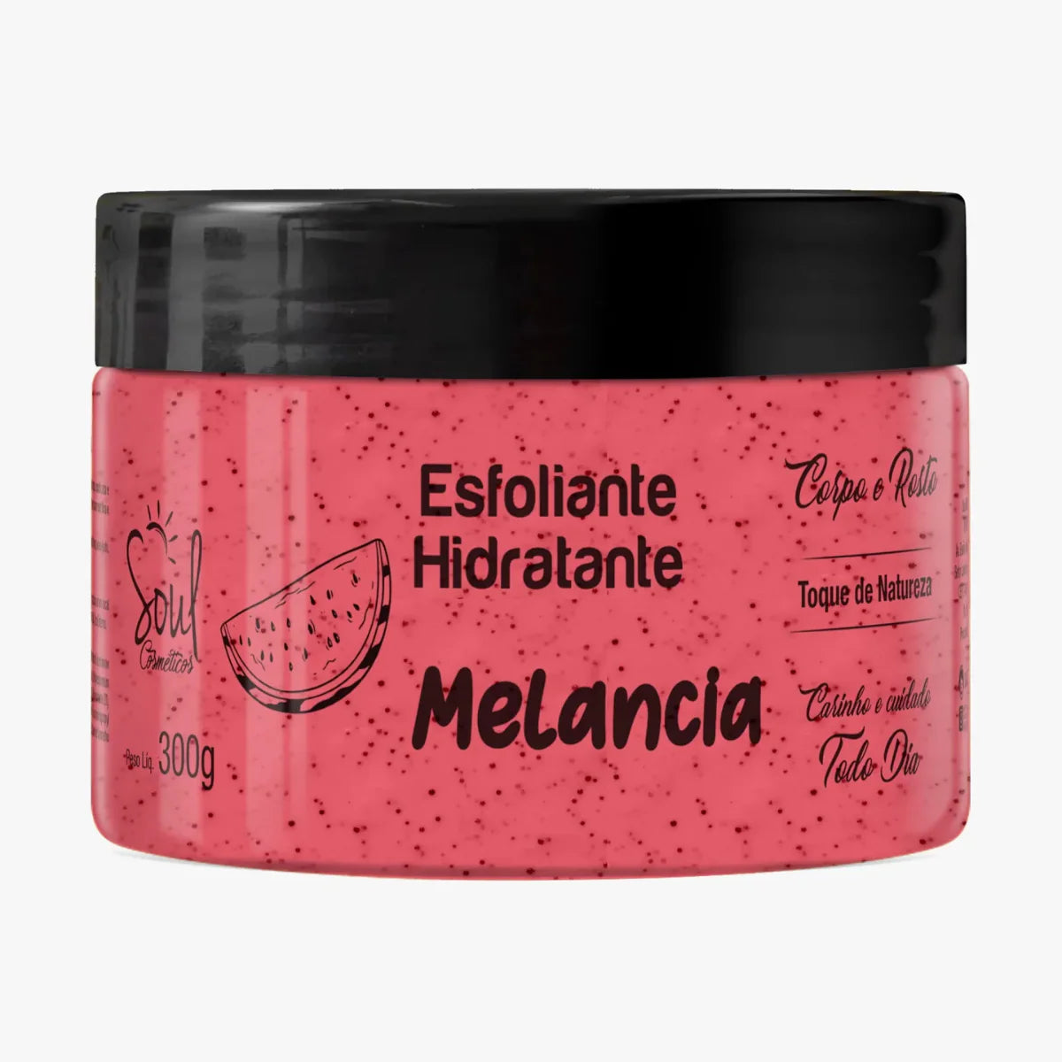 Esfoliante Hidratante melancia – Pele Macia, Cheirosa e Renovada