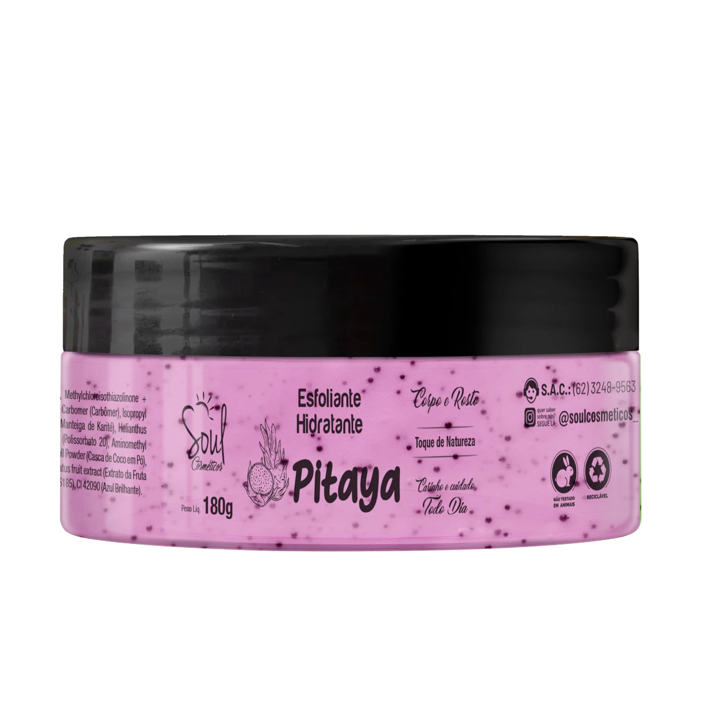 Esfoliante Hidratante Pitaya – Pele Macia, Cheirosa e Renovada