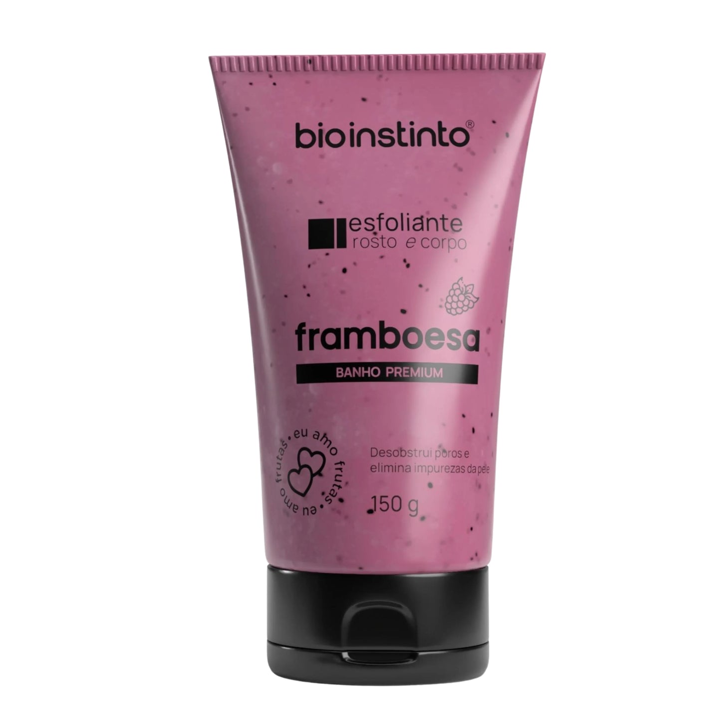 Esfoliante Corporal de Framboesa Hidratante – Banho Premium e Pele Macia