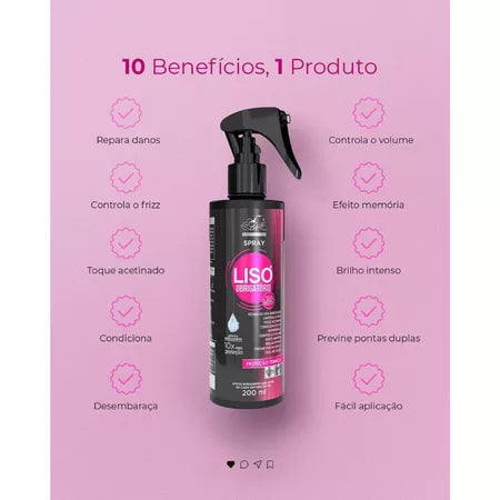 Kit Capilar Liso Obrigatório Belkit — Tratamento Profissional Completo (5 Produtos)