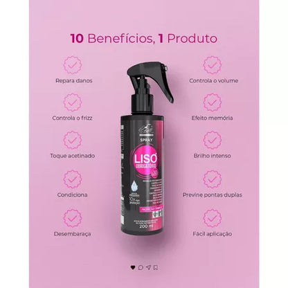 Kit Capilar Liso Obrigatório Belkit — Tratamento Profissional Completo (5 Produtos)