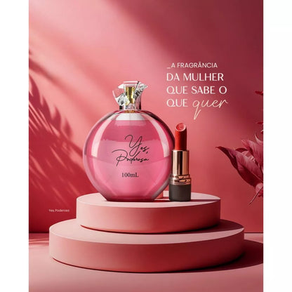 Yes, Poderosa Perfume Feminino 100ml – Marcante, Doce e Sofisticado
