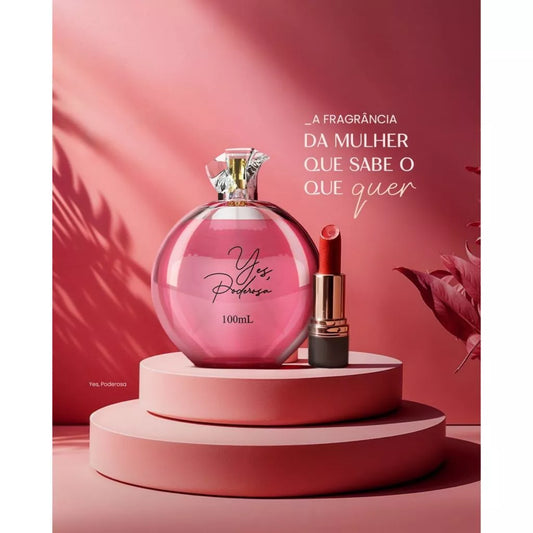 Yes, Poderosa Perfume Feminino 100ml – Marcante, Doce e Sofisticado